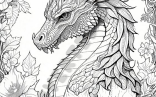 Coloring Sheets For Adults   The House Of The Dragons Inspired Coloring Pages