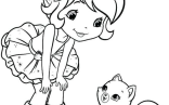 Strawberry Shortcake Coloring Pages   Strawberry Shortcake Colouring In Pages