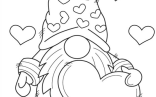 Valentines Coloring Pages   Printable Valentines Day Coloring Pages