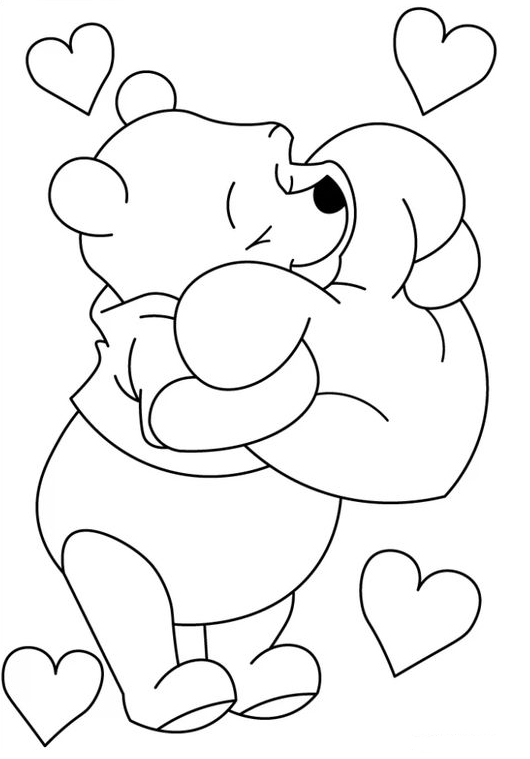Valentines Coloring Pages   Printable Valentines Day Coloring Pages For Kids