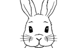 Rabbit Drawing   Cute Rabbit Line Art Bunny Sketch Vector Illustration Good For Posters T Shirts Postcards