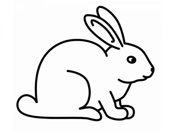 Rabbit Drawing - Free Printable Rabbit Coloring Pages For Kids