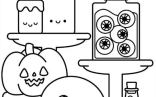 Spooky Cute Halloween Coloring Page