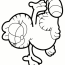 The Nermal From Garfield Coloring Page