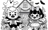 Vampire And Warewolf Kids