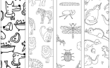 Awesome Free Printable Bookmarks To Color Photo