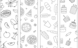 Awesome Free Printable Bookmarks To Color Picture