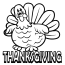 Classy Thanksgiving Turkey Coloring Pages Photo