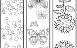 Cute Bookmarks Coloring Pages Picture