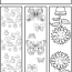 Cute Bookmarks Coloring Pages Picture