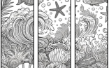 Dreamy Bookmarks Coloring Pages Gallery