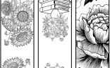 Dreamy Bookmarks Coloring Pages Inspiration