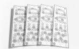 Flower Alphabet Bookmarks