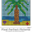 Mystery Pixel Picture Color By Number Palm Tree