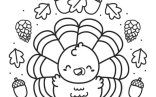 November Coloring Pages With More Details Picture