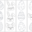 Printable Easter Bookmarks To Color