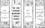 Quote Bookmarks To Color