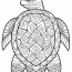 Turtle Mandala Coloring Pages