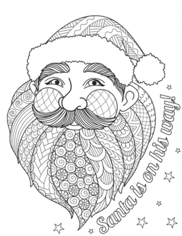 Father Christmas Coloring