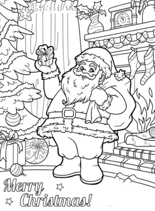 Father Christmas Picture To