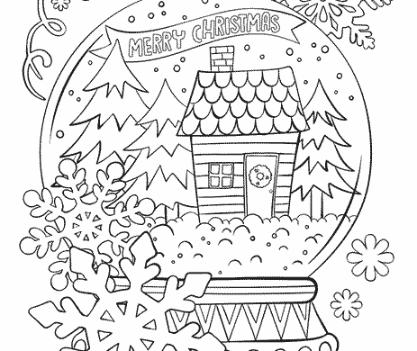 Merry Christmas Snowglobe