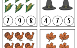 Printable Thanksgiving Math Worksheets