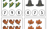 Printable Thanksgiving Math Worksheets