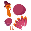 Printable Thanksgiving Turkey Craft Ideas