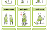 Seated Exercise Activity For Seniors Printables