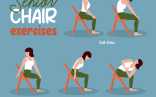 Senior Chair Exercises Printable Charts