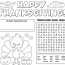 Thanksgiving Activity Sheet Free PDF Printables