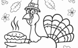 Thanksgiving Turkey Holding Pie