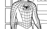 Tobey Maguire As Peter Parker Coloring Page