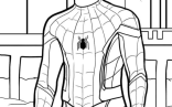 Tom Holland As Peter Parker To Color