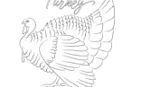 Turkey Coloring Page