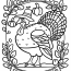 Turkey Wearing A Pilgrim’s Hat Coloring Page