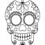 Awesome Skull Coloring Pages Picture