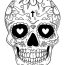 Best Skull Coloring Pages Ideas