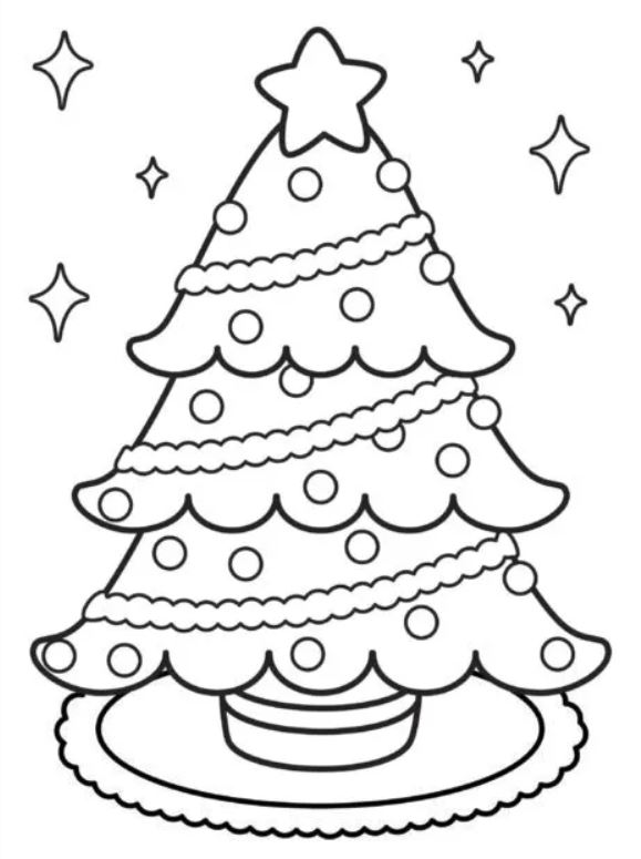 Christmas Tree Coloring