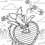 Piglet Wearing A Heart Sign Coloring Page