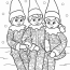 Three Elves On The Shelf Wearing Pyjamas