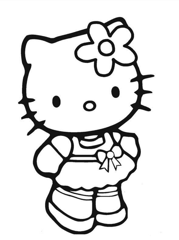 Big Hello Kitty Coloring