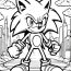 Cute 27 Sonic Coloring Pages Photo