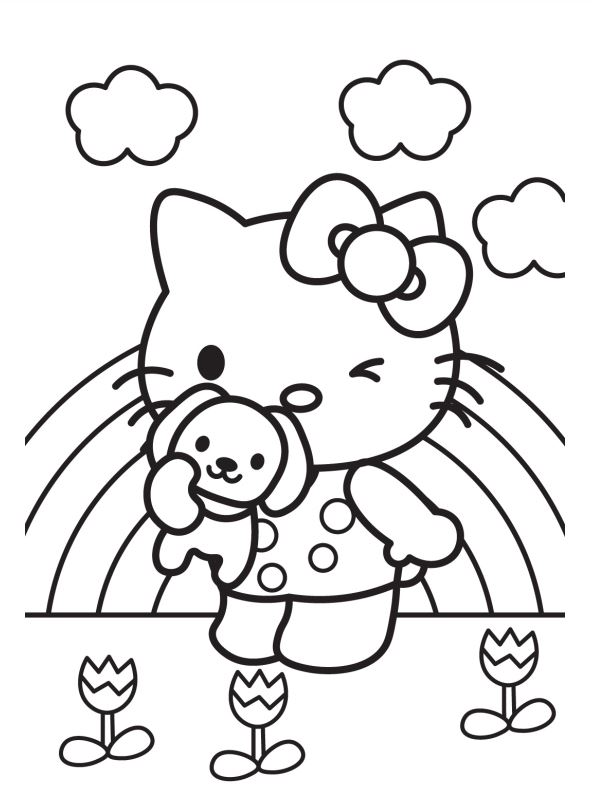 Free Printable Coloring Pages Hello