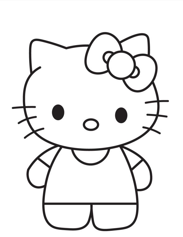 Hello Kitty Kids Coloring