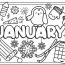 More January Coloring Ideas