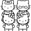 Trendy Hello Kitty Coloring Pages Photo