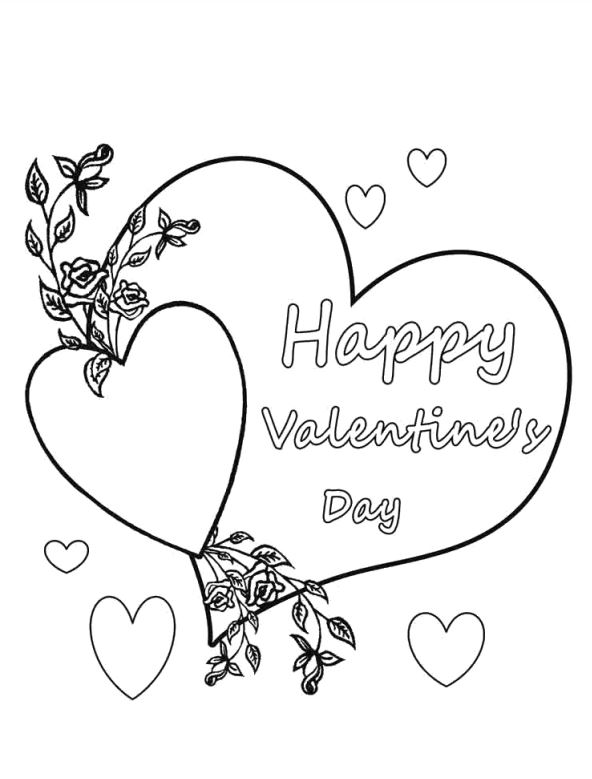 Valentines Day Pictures To Color